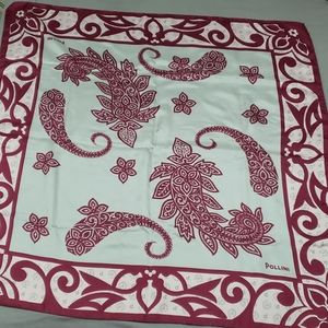 Pollini 100% silk scarf